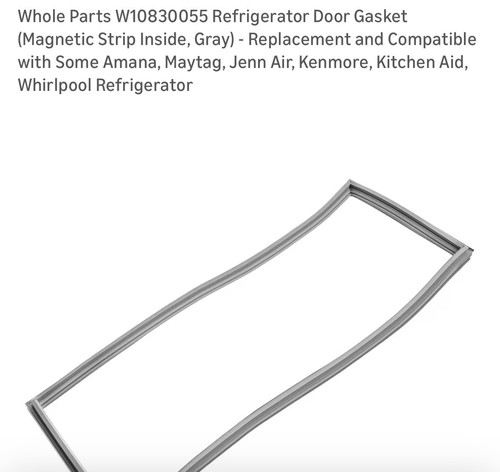 Refrigerator door gasket - refrigerator,