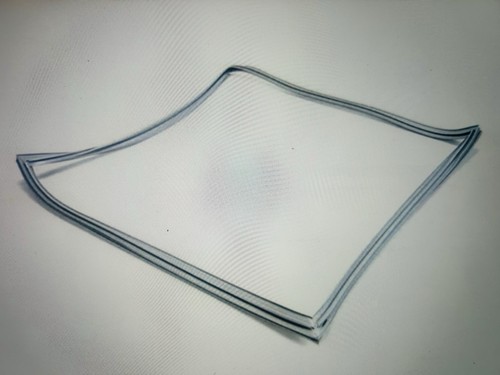 Gray refrigerator door - refrigerator,